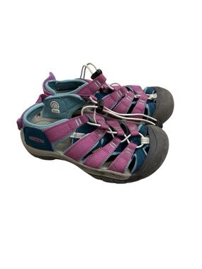 KEEN Kids Purple and Teal Closed-Toe Water Sandals